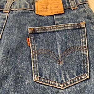 Levi’s Jean/denim skirt-29” waist & 19” length